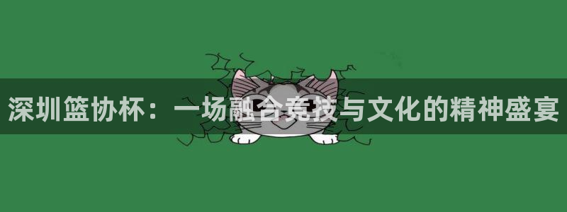好博体育登陆：深圳篮协杯：一场融合竞技与文化的精神盛宴